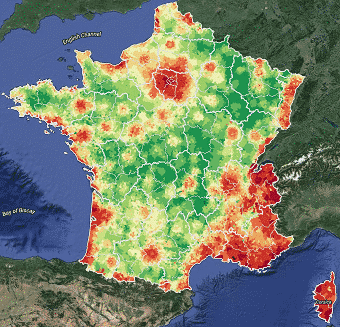 Estimation du prix de l'immobilier en France