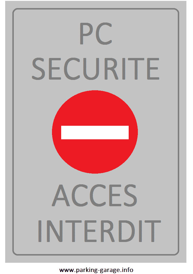 pc securite acces interdit